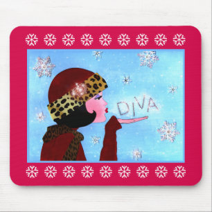 Tapis De Souris "Magie hivernale" DIVA