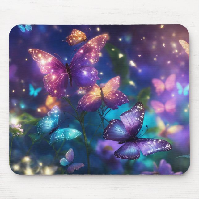 Tapis De Souris Magique Papillons Fairytale (Devant)