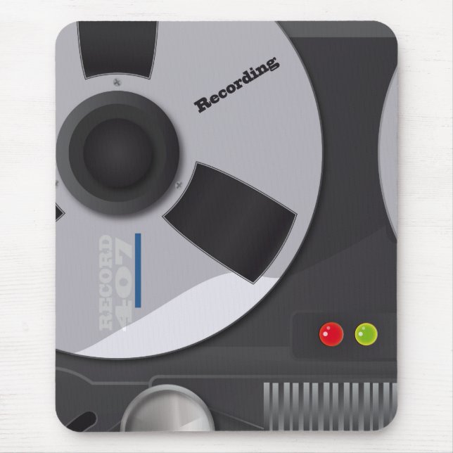 Tapis De Souris Magnétophone à bande (Devant)