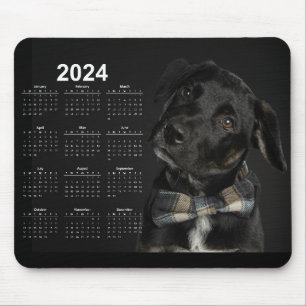 Tapis De Souris Magnifique Black Labrador Retriever 2024 Calendrie