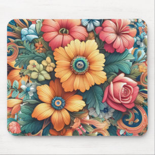 Tapis De Souris Magnifique bouquet de fleurs