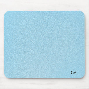 Tapis De Souris Magnifique fond pailleté bleu bébé
