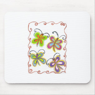 Tapis De Souris Magnifique incroyable Art de Papillon Mignon : Cad