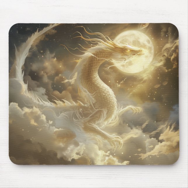 Tapis De Souris Magnifique Pad de souris de dragon céleste (Devant)