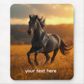 Tapis De Souris Magnifique Puzzle de Paysage d'Automne avec un Éta