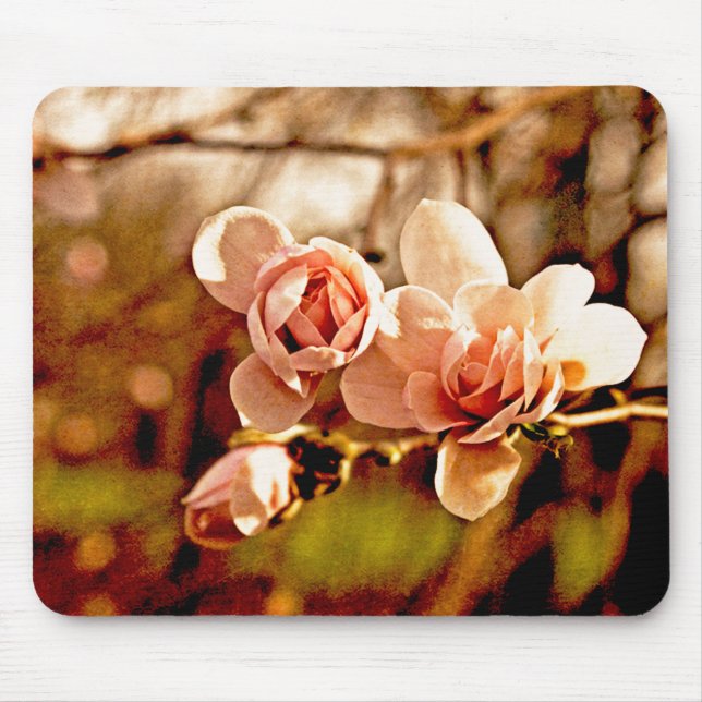 Tapis De Souris Magnolia Mood en rose (Devant)