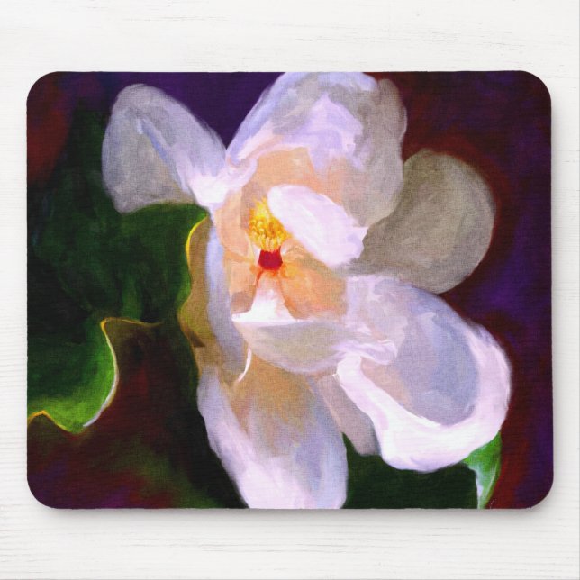 Tapis De Souris Magnolia Mousepad de ruelle de Dixie (Devant)