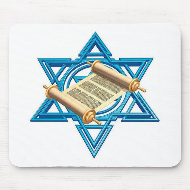 Tapis De Souris Maguen David Torah (Devant)