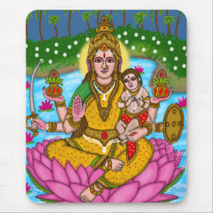 Tapis de souris Mahalakshmi