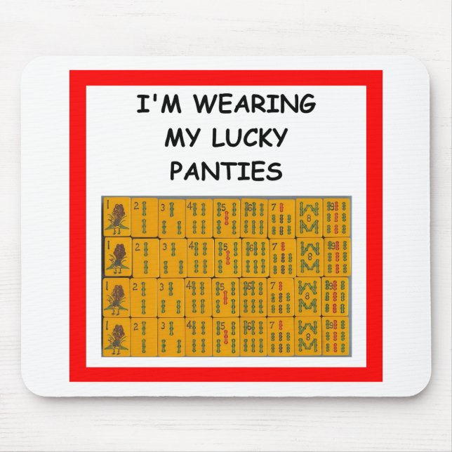 TAPIS DE SOURIS MAHJONG (Devant)