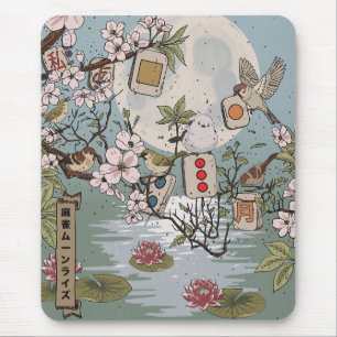 Tapis De Souris Mahjong Lever de Lune