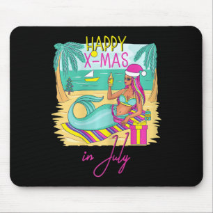 Tapis De Souris Maillot de bain Mermaid Tree Cadeau de Noël en Jui