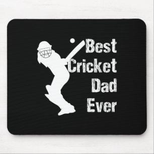 Tapis De Souris Maillot de cricket pour les papas indiens Desi Cri