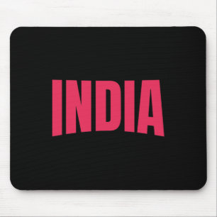 Tapis De Souris Maillot de fan de l'équipe Inde Coupe du monde de