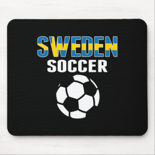 Tapis De Souris Maillot de fans de football suédois fiers - Souten