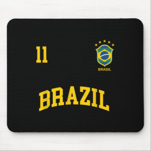 Tapis De Souris Maillot de sport de l'équipe de football brésilien