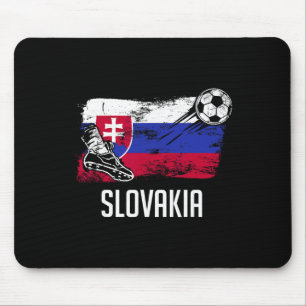 Tapis De Souris Maillot Drapeau Slovaquie Équipe de Football Slova