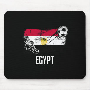 Tapis De Souris Maillot du drapeau de l'Égypte Équipe de football