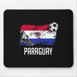Tapis De Souris Maillot du drapeau paraguayen Équipe de football p