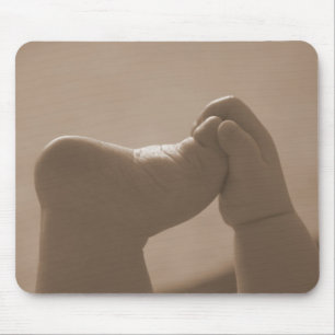 Tapis De Souris Main et pied de bébé