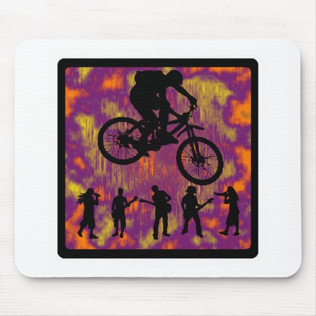 Tapis De Souris Main gauche de vélo (Devant)