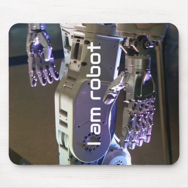 Tapis De Souris Mains de robot  (Devant)
