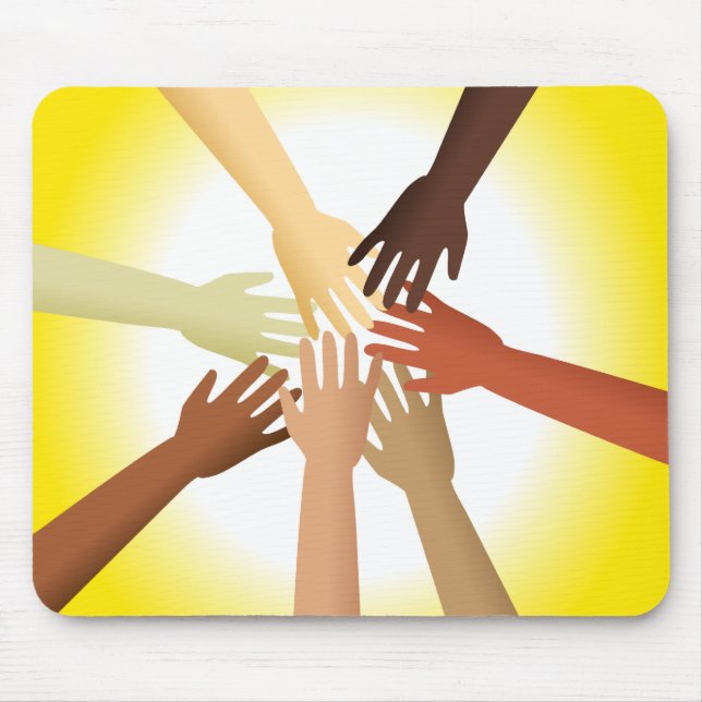 Tapis De Souris Mains diverses (Devant)