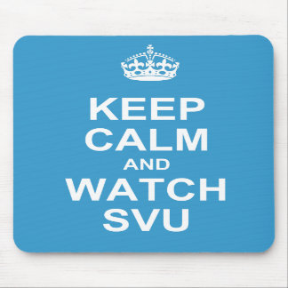Tapis De Souris Maintenez mousepad calme et de la montre SVU