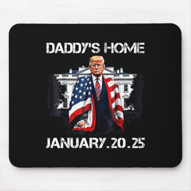 Tapis De Souris Maison Blanche de Trump Daddy (Devant)