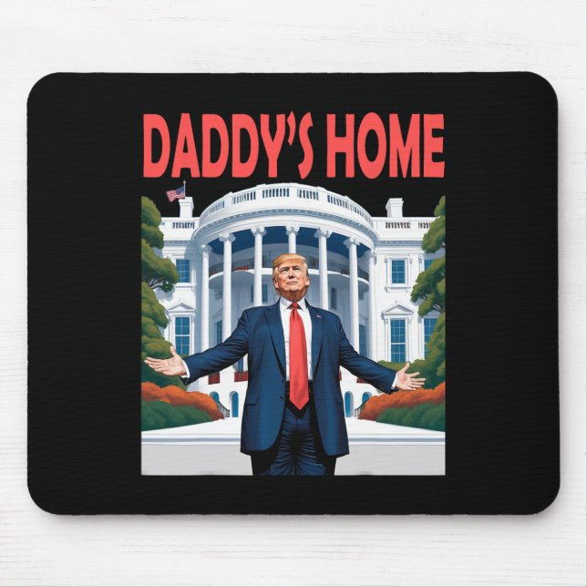 Tapis De Souris Maison Blanche de Trump Daddy (Devant)