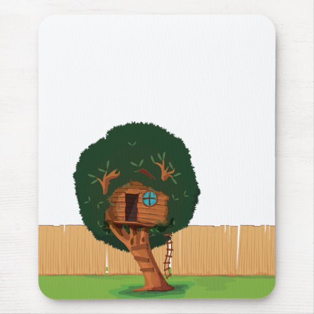 Tapis De Souris Maison dans l'arbre (Devant)