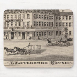Tapis De Souris Maison de Brattleboro