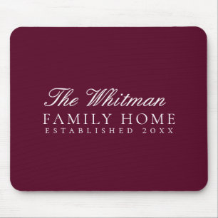 Tapis De Souris Maison de la famille Marsala