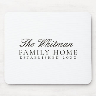 Tapis De Souris Maison de la famille White