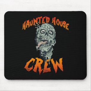 Tapis De Souris Maison de l'équipage - Halloween
