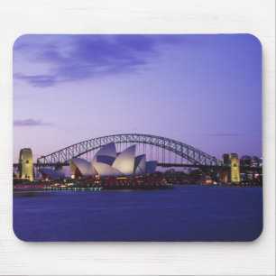 Tapis De Souris Maison de l'Opéra de Sydney et Harbour, Nouvelle-G
