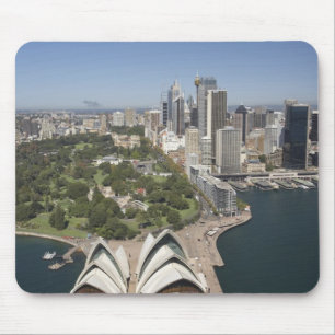Tapis De Souris Maison de l'Opéra de Sydney, Jardins botaniques ro