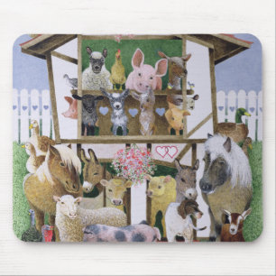 Tapis De Souris Maison de théâtre animale