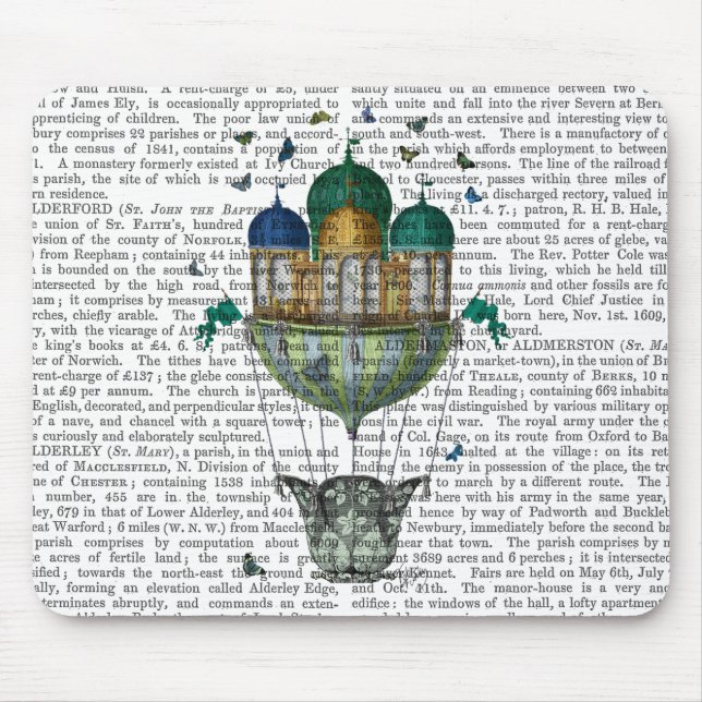 Tapis De Souris Maison des papillons (Devant)