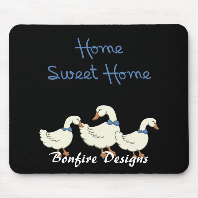 Tapis De Souris Maison douce à la maison (Devant)
