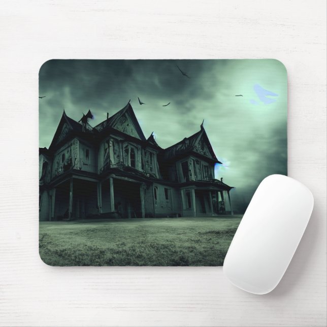 Tapis De Souris Maison haunted (Avec souris)
