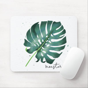 Tapis De Souris Maison Tropical Monstera