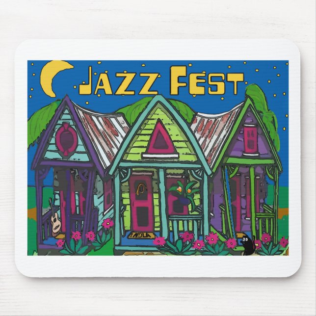 Tapis De Souris Maisons de la Fête du Jazz (Devant)