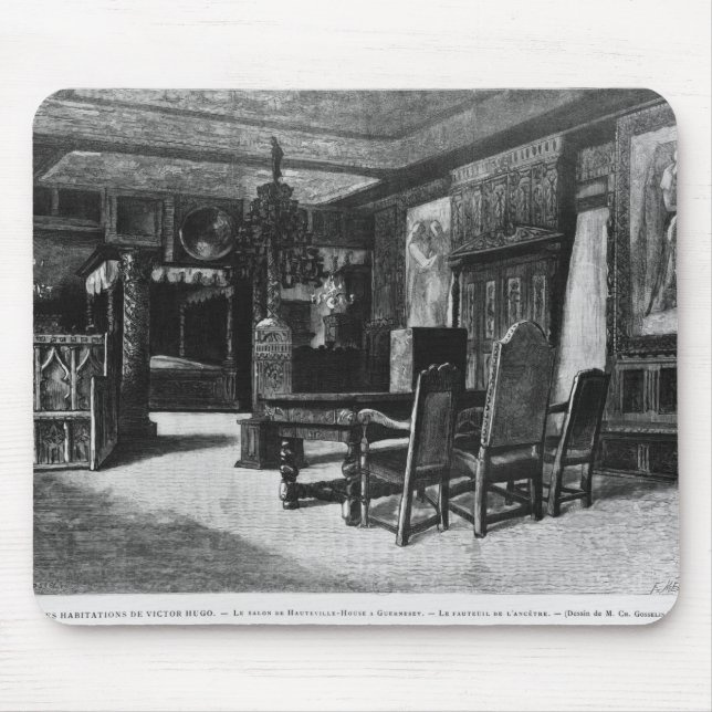 Tapis De Souris Maisons de Victor Hugo (Devant)