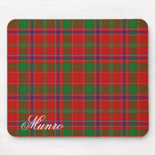 Tapis De Souris Majestic Scottish Clan Munro Tartan