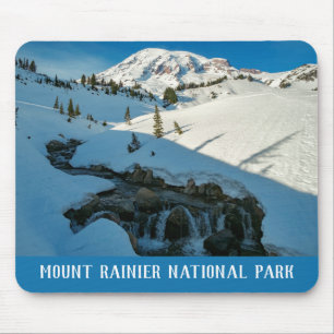 Tapis De Souris Majestic Snowbound Mt. Rainier