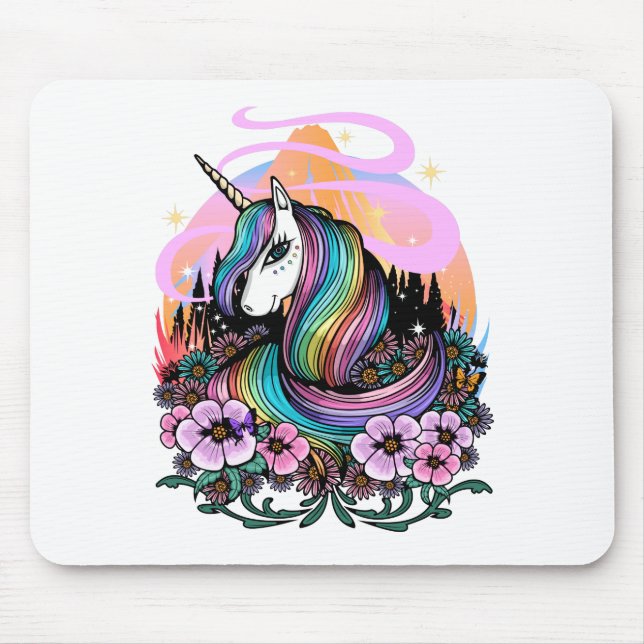 Tapis De Souris Majestic Unicorn (Devant)