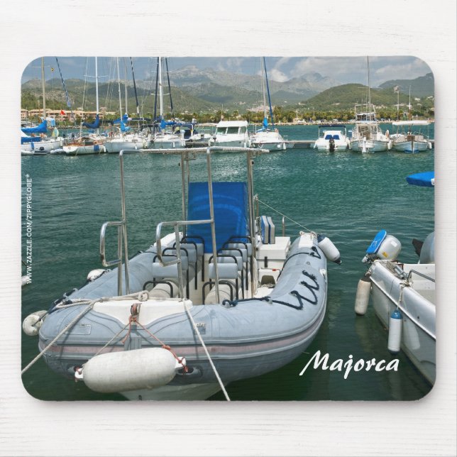 Tapis de souris Majorque (Devant)