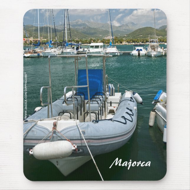Tapis de souris Majorque (Devant)