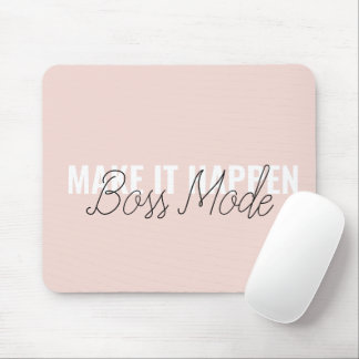 Tapis De Souris Make It Happen Personalized Mouse Pad – Feminine C